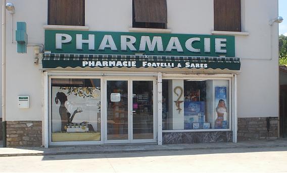 enseigne pharmacie Foatelli-Sares